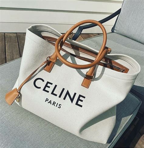 celine cotton tote bag|authentic celine tote bags.